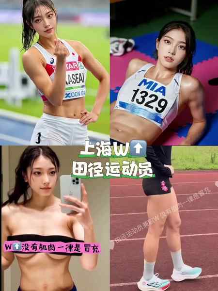 上海-外围-田径运动员W-洗图K2w