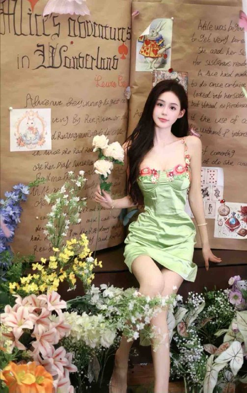 主持人高颜值极品大米气质御姐 有颜有身材 皮肤雪白 筷子腿 真