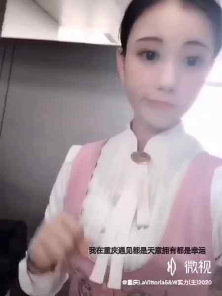 重庆LaVittoria-空乘制服-170D三点粉S