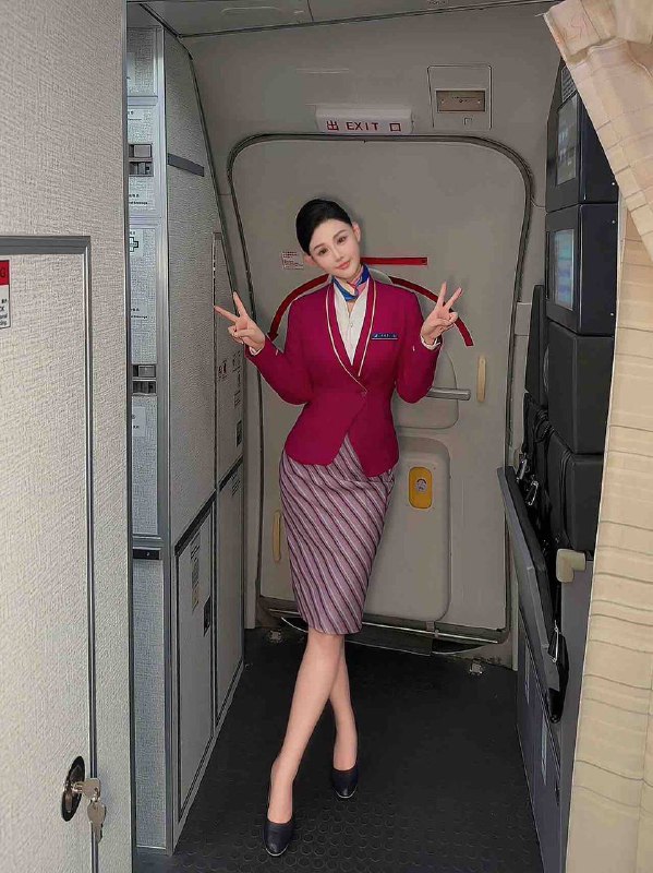 卡人🏠💛💛💛广州• 东航空姐小粉 175-E#天河区#空姐#小粉